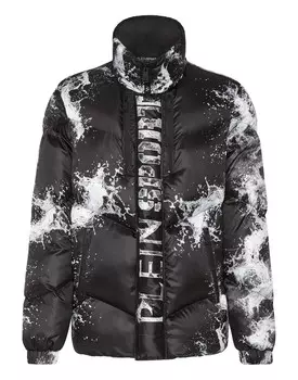 Всесезонная куртка Plein Sport Between-Season Jacket Splash Extreme, черный
