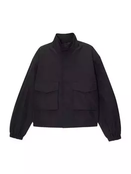 Всесезонная куртка Pull&Bear Between-Season Jacket, темно-синий