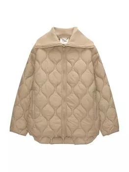 Всесезонная куртка Pull&Bear Between-Season Jacket, цвет cappuccino