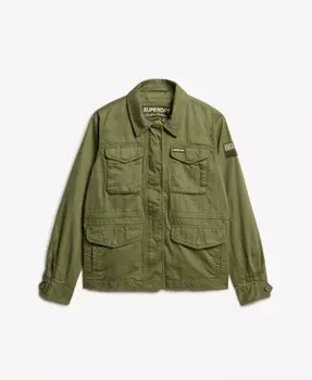 Всесезонная куртка Superdry Between-Season Jacket Military, оливковый