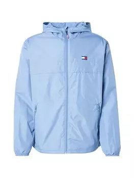 Всесезонная куртка Tommy Jeans Between-Season Jacket Chicago, небесно-синий