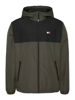 Всесезонная куртка Tommy Jeans Between-Season Jacket CHICAGO, оливковый