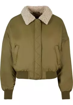 Всесезонная куртка Urban Classics Between-Season Jacket, оливковый