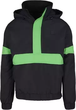 Всесезонная куртка Urban Classics Between-Season Jacket, цвет neon green/black