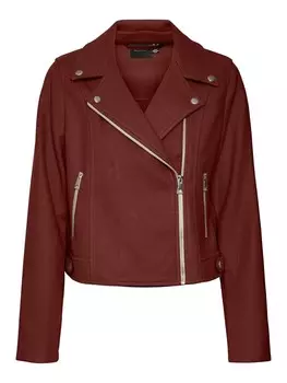 Всесезонная куртка VERO MODA Between-Season Jacket, темно-красный