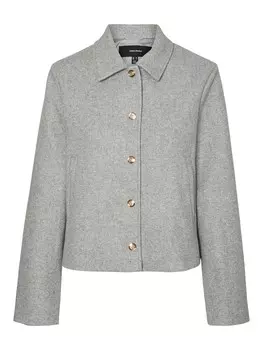 Всесезонная куртка VERO MODA Between-Season Jacket VMFORTUNESOFIA, пятнистый серый