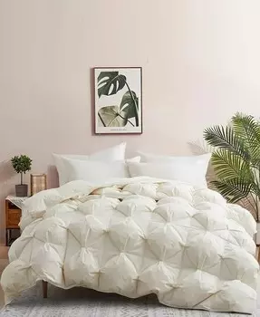 Всесезонное одеяло 800 Fill Power на гусином пуху UNIKOME, бежевый