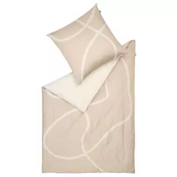 Всесезонное постельное белье artsy Musterring, бежевый