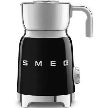 Вспениватель молока Smeg MFF01BLUK, черный/серебристый