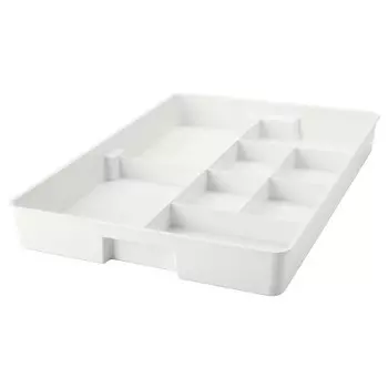 Вставка, 8 отделений, белый, KUGGIS IKEA