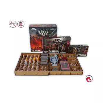 Вставка для Blood Rage Вставка с расширением, Box Inserts (E-Raptor)