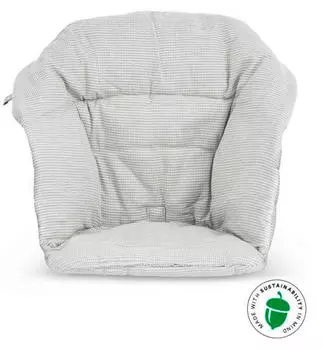 Вставка для детского стула nordic grey Stokke, серый/светло-серый
