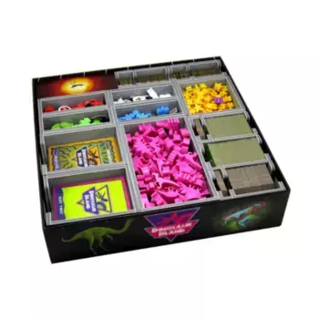 Вставка для острова динозавров, Inserts and Organizers A-F (Folded Space)