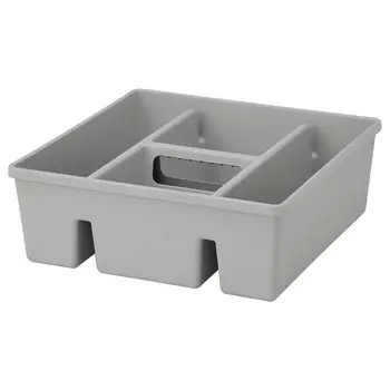 Вставка с отделением, светло-серая, 30х30х11 см, FNGGRDA IKEA