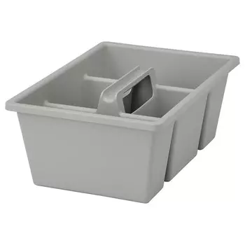Вставка с отделением, светло-серая, 35х24х14 см, FNGGRDA IKEA
