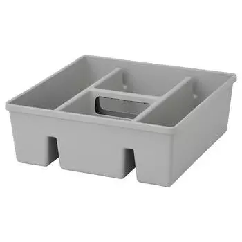 Вставка с отделениями Ikea Fanggroda 30x30x11см, светло-серый
