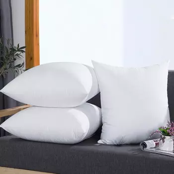 Вставки для декоративных подушек из гусиного пера Ovzne 20x20, белый