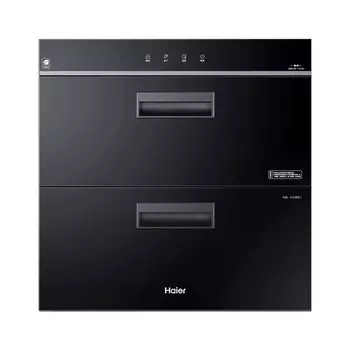Встраиваемый дезинфектор Haier ZQD100F-12LCS1, черный