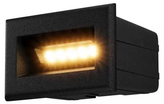 Встраиваемый настенный светильник Maytoni Decorative Lighting Bosca, черный