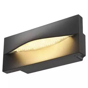 Встраиваемый настенный светильник SLV Adi, антрацитовый