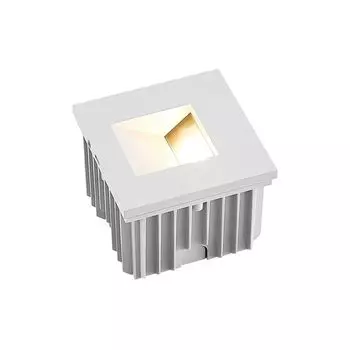 Встраиваемый настенный точечный светильник Arcchio 'Zamo' белого цвета из алюминия, белый