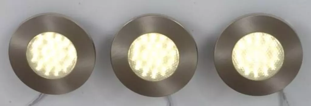 Встраиваемый светильник Nve Liege цвет metall