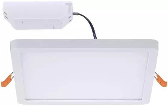 Встраиваемый светильник Paulmann "Areo" для ванной комнаты 17,5 x 17,5 см, белый