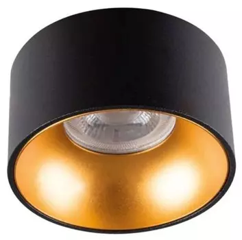 Встраиваемый точечный светильник click-licht.de RITI цвет schwarz gold