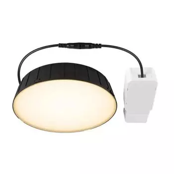Встраиваемый точечный светильник SLV DOWNLIGHT V200, черный