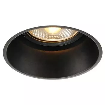 Встраиваемый точечный светильник SLV Horn, черный