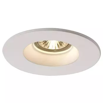 Встраиваемый точечный светильник SLV Plastra, белый