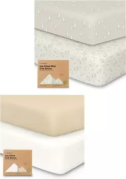 Встроенные простыни Keababies Pack and Play