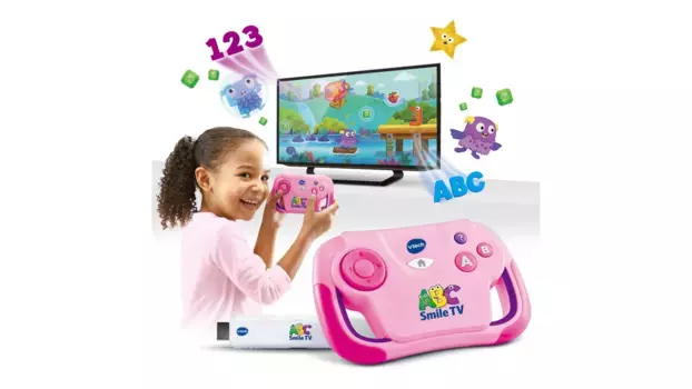 VTech Готовый, Комплект, Школа ABC Smile TV розовый