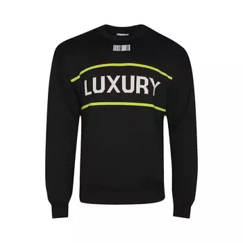 ВТМНТС Роскошный вязаный свитер Черный