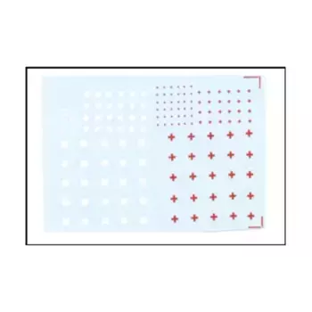 Вторая мировая война и современные машины скорой помощи Красного Креста, Micro Armour - Decals (1:285)