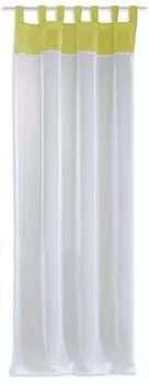 Вуаль декоративная штора прозрачная Christal 140х245см петли ягода Haus und Deko, прозрачный