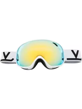 Vuarnet солнцезащитные очки Spherical Goggle, белый