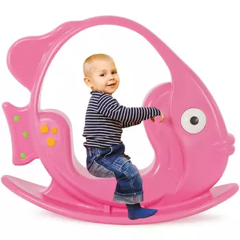 Вупи, рыба-качалка, розовая Woopie