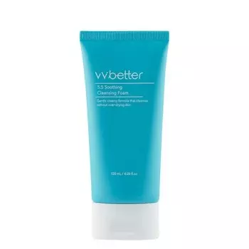 Vvbetter - 5.5 SOOTHING CLEANSING FOAM, 120ml - очищающая пенка для лица Inna marka