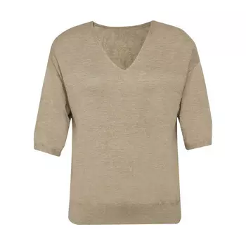 Ввязаный свитер Deep Breath со средними рукавами, черный