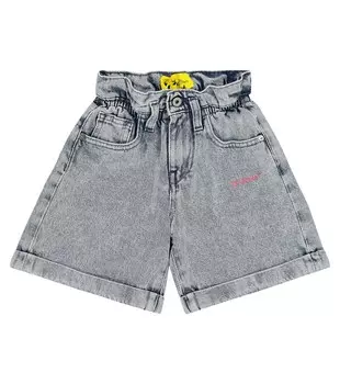 Выбеленные джинсовые шорты Off-White, белый
