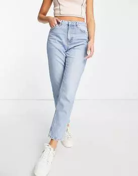Выбеленные джинсы Mom Topshop