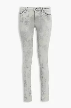 Выбеленные джинсы скинни Nimbo со средней посадкой IRO, серый