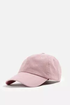 Выцветанная кепка ZARA, пастельно-розовый