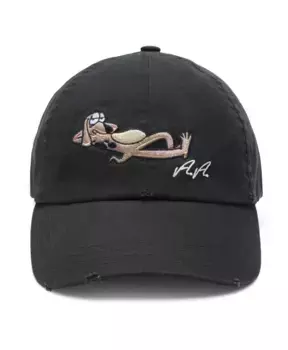 Выцветшая кепка Уэса Axel Arigato, черный