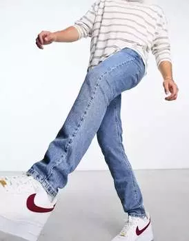 Выцветшие голубые зауженные джинсы Levi's 512