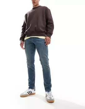 Выцветшие синие джинсы узкого кроя Jack & Jones Glen