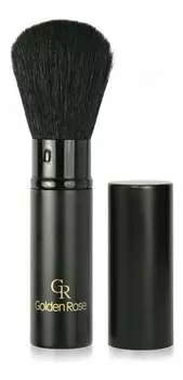 Выдвижная кисть для пудры, 1 шт. Golden Rose