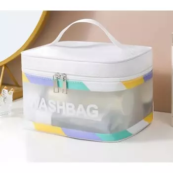 Выдвижная косметичка WASHBAG кремовый чехол KS75 Upominkarnia
