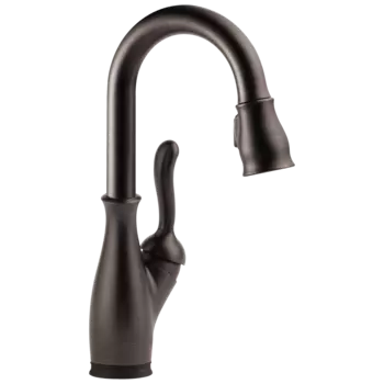 Выдвижной кран Delta Leland с одной ручкойс сенсорной технологией, venetian bronze